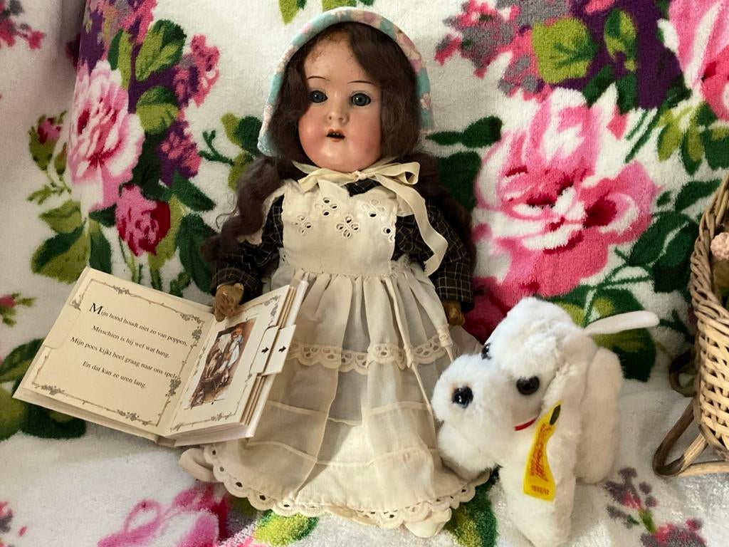 Antiek Heubach Köppelsdorf popje, Antiek en Kunst, Antiek | Speelgoed, Ophalen of Verzenden