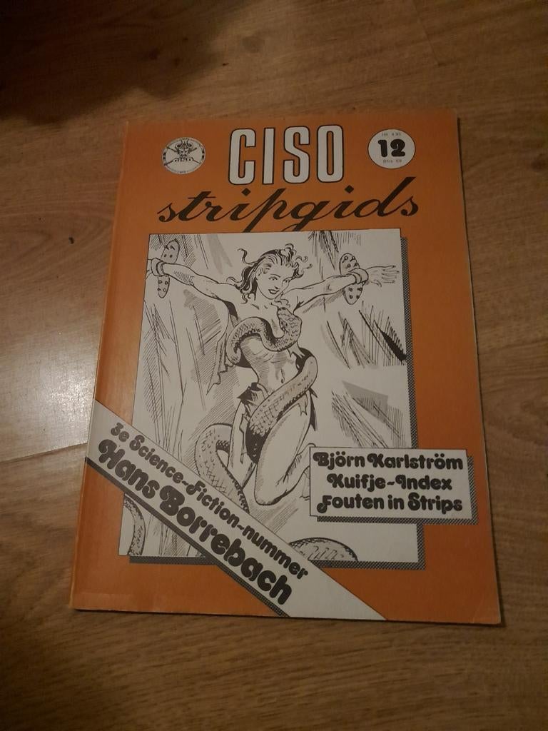 Ciso stripgids, Eén stripboek, Ophalen of Verzenden, Gelezen