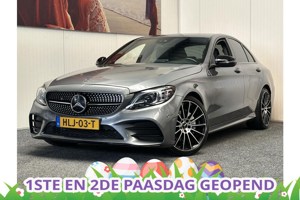 Mercedes-Benz C-Klasse 200 AMG STYLING BUSINESS SOLUTION AUT, Automaat, Zwart, 4 cilinders, Origineel Nederlands