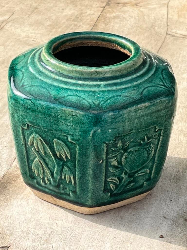 Oude Gemberpot groot, Ophalen of Verzenden