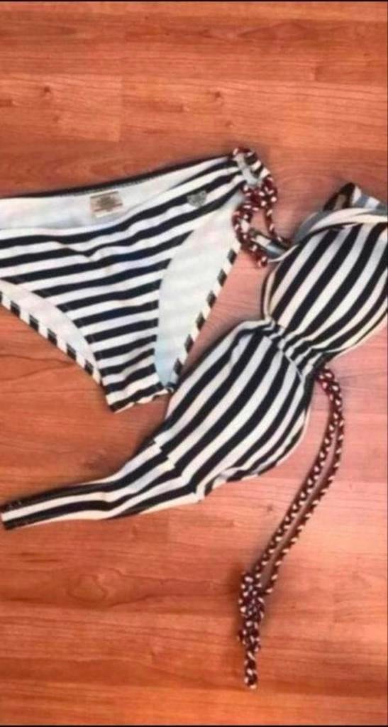 Bikini Miss America XS gestreept, NIEUW!, Ophalen of Verzenden, Nieuw, Zwart, Bikini