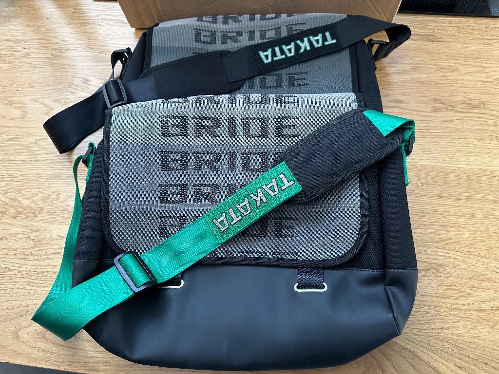 JDM Schoudertas tas Bride Takata, Sieraden, Tassen en Uiterlijk, Tassen | Schoudertassen, Ophalen of Verzenden, Nieuw, Zwart, Overige merken