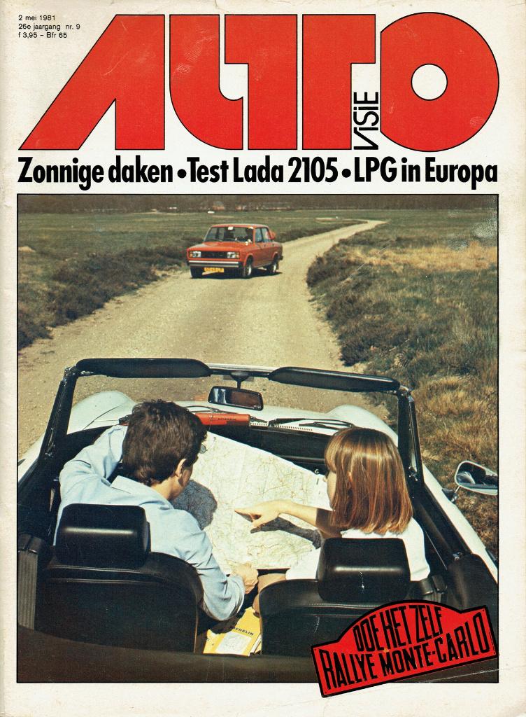 Autovisie 1981 nr. 9 (o.a. Lada 2105 - Mitsubishi Colt GLX), Verzenden, Gelezen, Algemeen