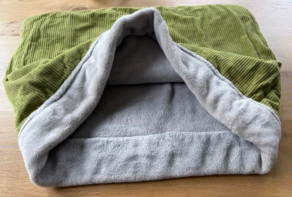 Slaapzak voor hond, grijs/groen, Ophalen of Verzenden, Gebruikt