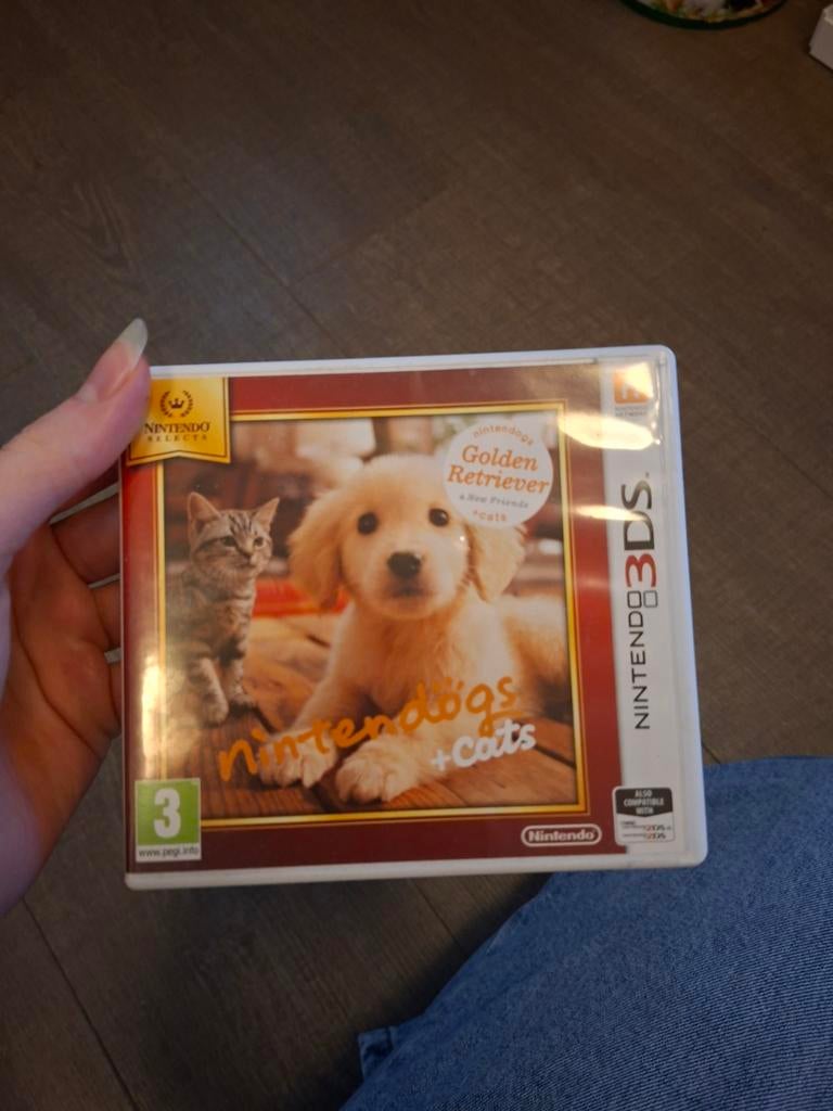 Nintendogs + Cats Golden Retriever & New Friends 3DS, Spelcomputers en Games, Games | Nintendo 2DS en 3DS, Online, 1 speler, Ophalen of Verzenden