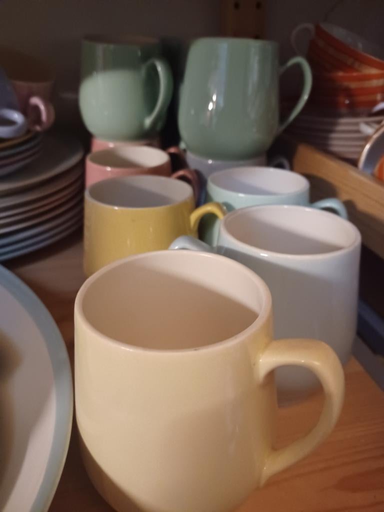 Pastel bolbuikbekers regout royal sphinx, Ophalen of Verzenden