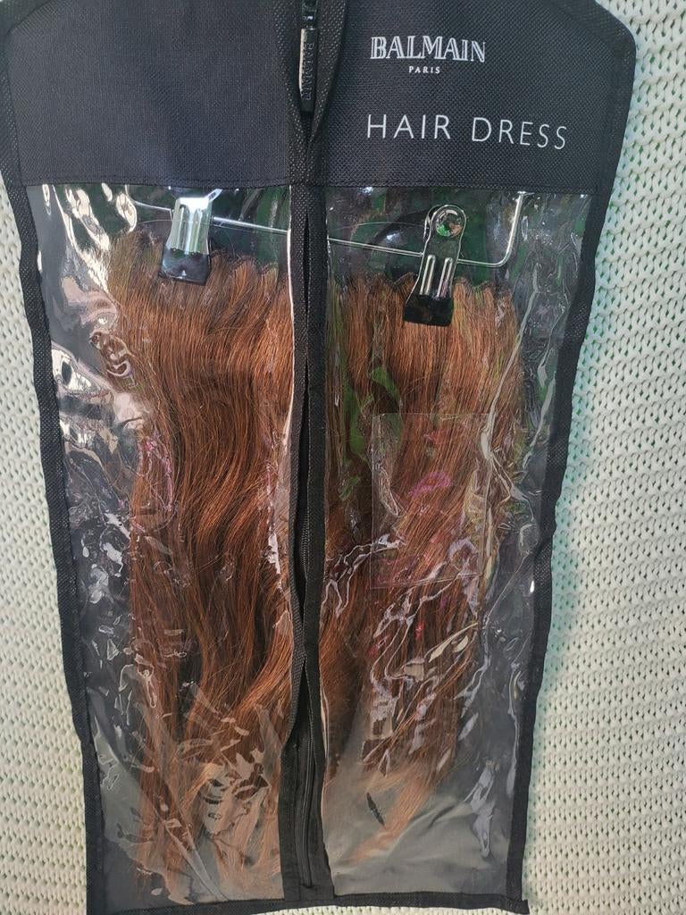 Nieuw extenstion balmain bruin extensions, Ophalen of Verzenden, Nieuw, Pruik of Haarverlenging