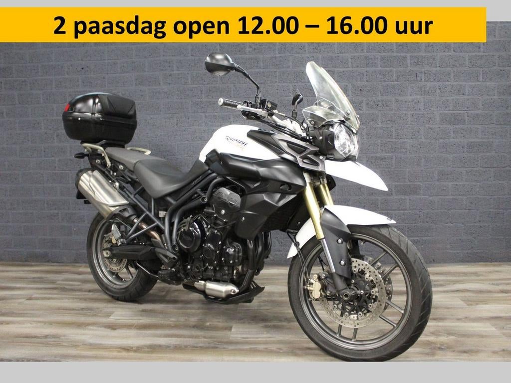 TRIUMPH TIGER 800 ABS (bj 2011) 47,411 km Topkoffer, Motorrijbewijs A, Bedrijf, Onbekend, Overig