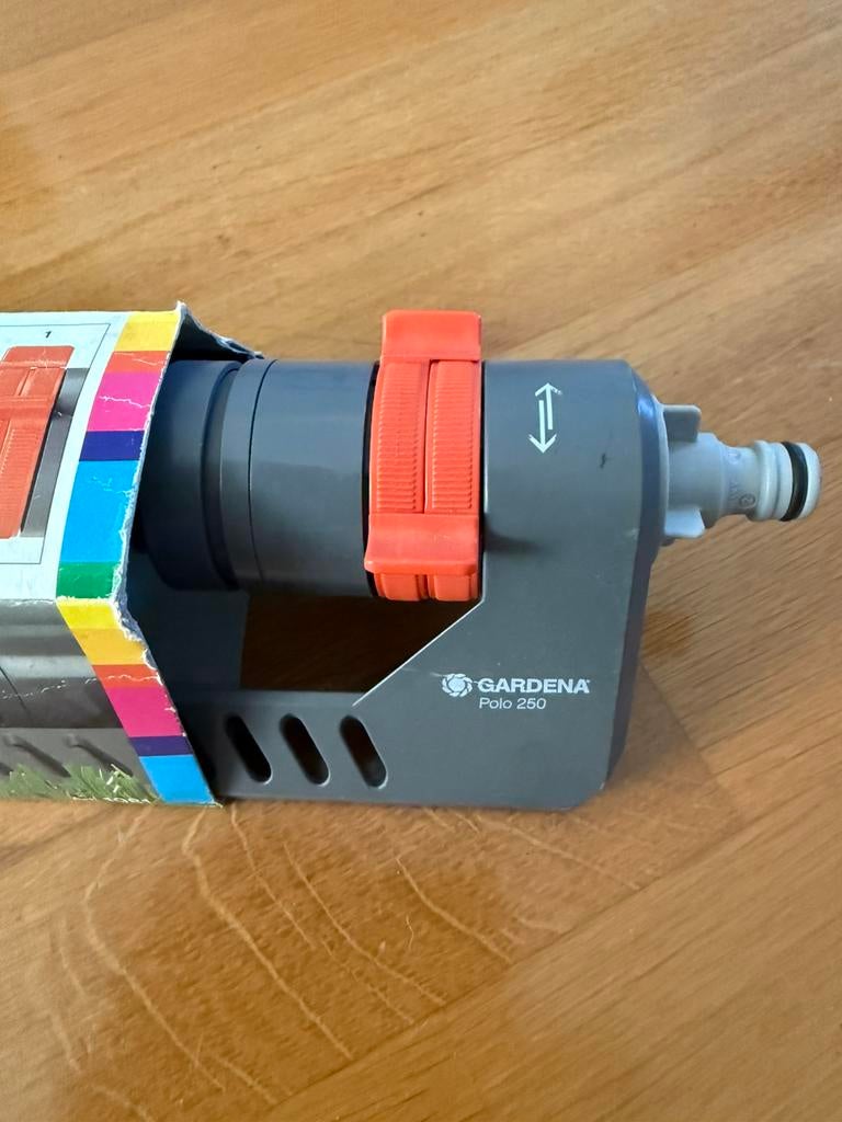 Gardena Polo 250 tuinsproeier / nieuw, Tuin en Terras, Tuinsproeiers, Ophalen of Verzenden, Nieuw, Zwenksproeier