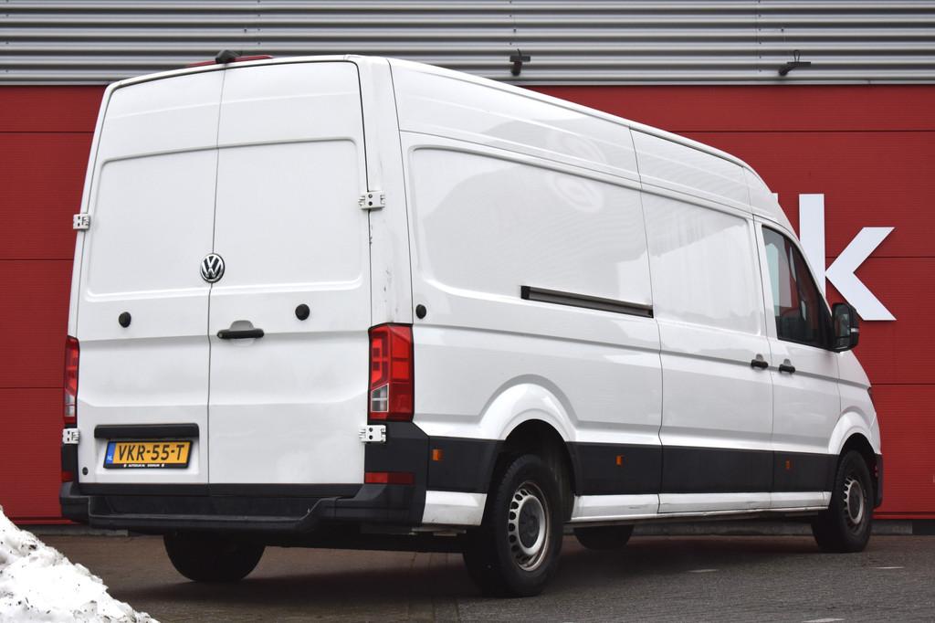 Volkswagen Crafter 35 2.0 TDI L4H3 Trendline Camera | Dubbel, Auto's, Bestelauto's, Stof, Gebruikt, Euro 6, 4 cilinders