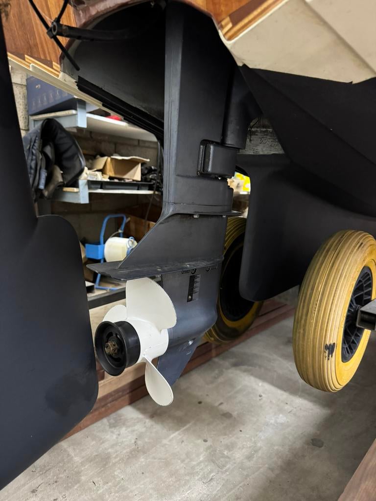 Yamaha tweetakt kortstaart 6pk met afstandsbediening, Watersport en Boten, Ophalen, Zo goed als nieuw, Met afstandsbediening, 5 tot 10 pk