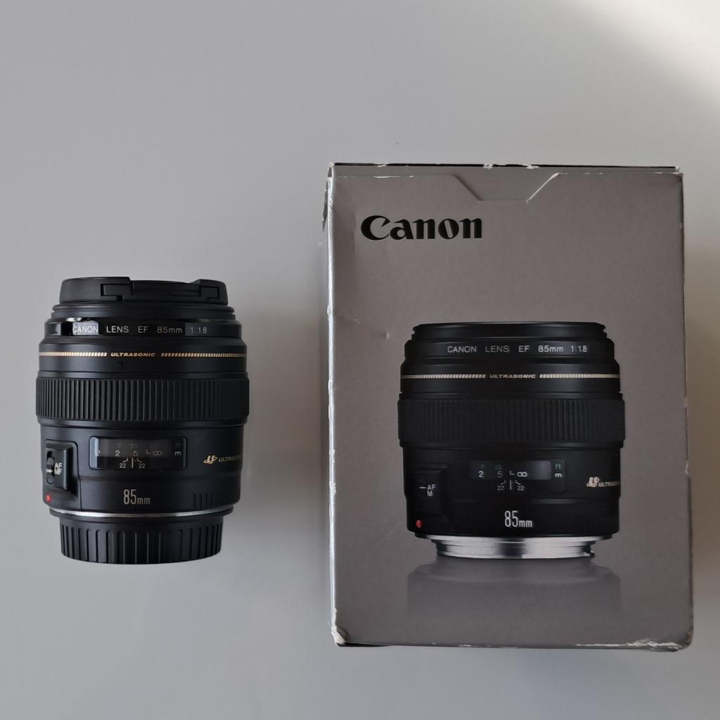 Canon EF 85mm F/1.8 USM, Ophalen, Zo goed als nieuw, Telelens