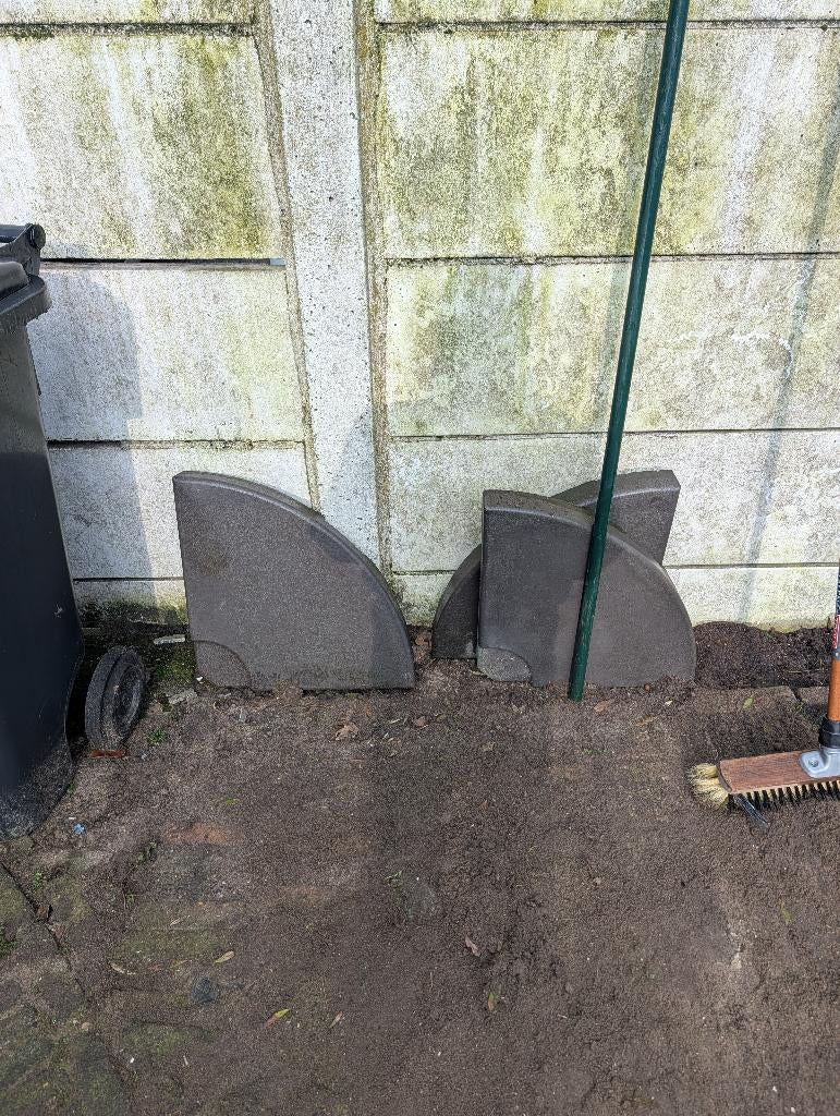 Gewichten voor parasol, Ophalen, Gebruikt, Minder dan 1 meter, Parasolvoet