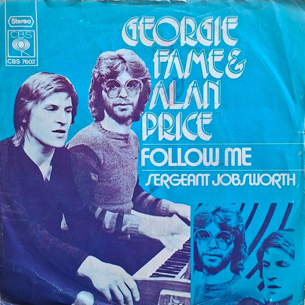 Georgie Fame & Alan Price - Follow me (1971), 7 inch, Single, Ophalen of Verzenden, Zo goed als nieuw