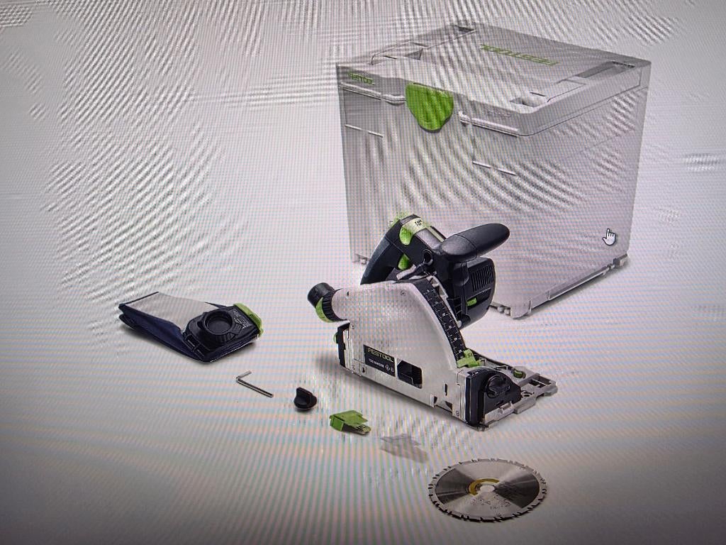 Accu-invalcirkelzaag TSC 55 KSEB-Basic 578738, Cirkelzaag, Nieuw, Ophalen of Verzenden, 30 tot 70 mm