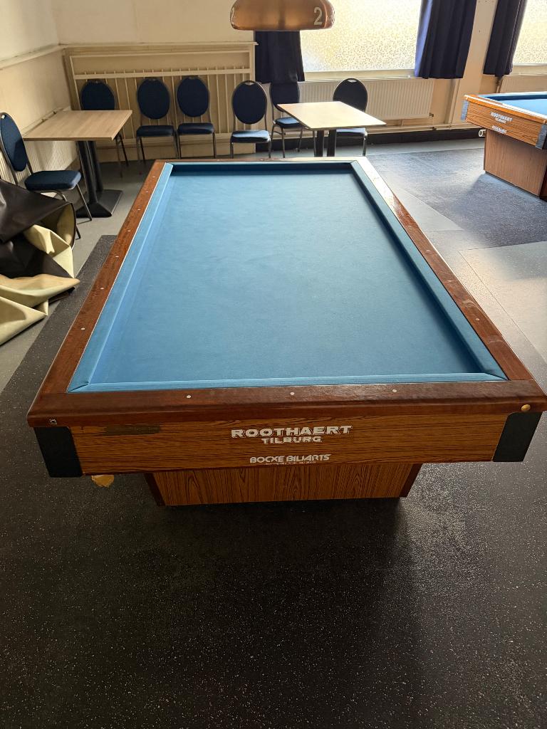 Professionele biljarttafels / pooltafels, Sport en Fitness, Biljarten en Poolen, Keu of Ballen, Ophalen