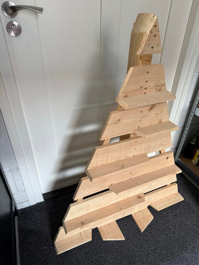 Houten kerstboom, Diversen, Kerst, Ophalen, Gebruikt