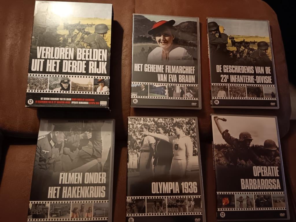 Verloren beelden uit het derde rijk dvd box oorlog, Cd's en Dvd's, Alle leeftijden, Ophalen of Verzenden, Zo goed als nieuw, Oorlog of Misdaad