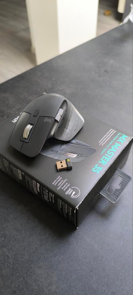 Logitech MX Master 3S, Computers en Software, Muizen, Ophalen of Verzenden, Nieuw, Rechtshandig, Logitech