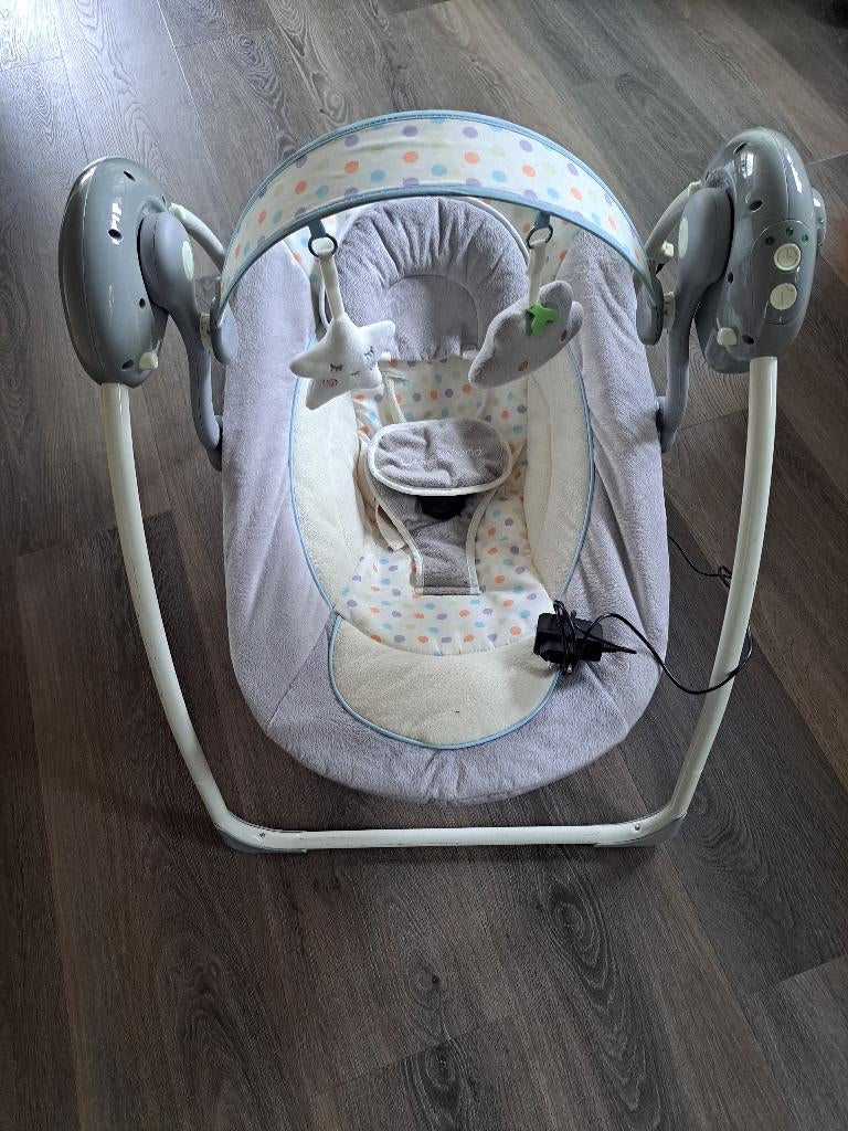 Baby schommelstoel little world, Gebruikt, Overige typen, Standaard, Ophalen