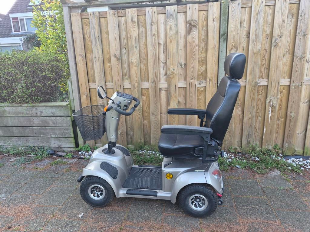 Scootmobiel – Ceres 4 Deluxe (Champagne kleur), Ophalen