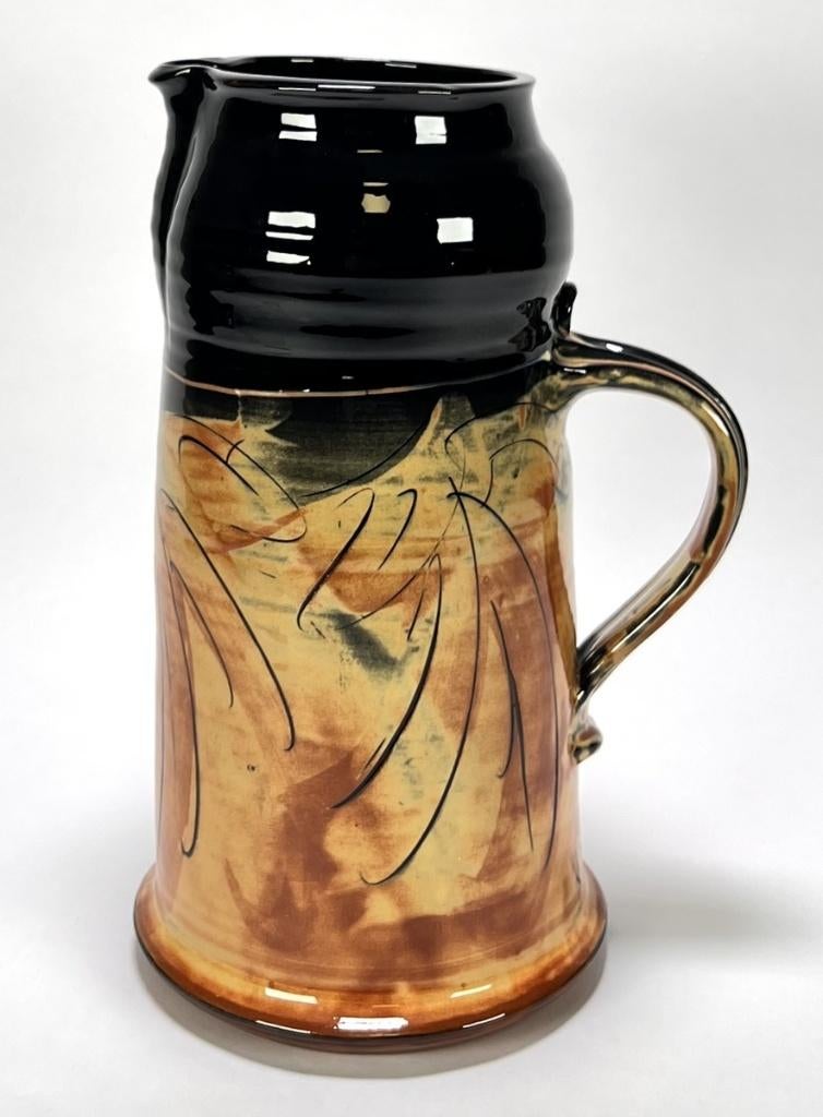 1243. Keramieken kan, eind 20e eeuw, Antiek en Kunst, Antiek | Keramiek en Aardewerk, Ophalen of Verzenden