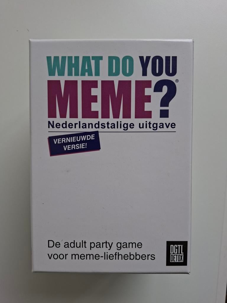 What do you meme?, Ophalen, Zo goed als nieuw