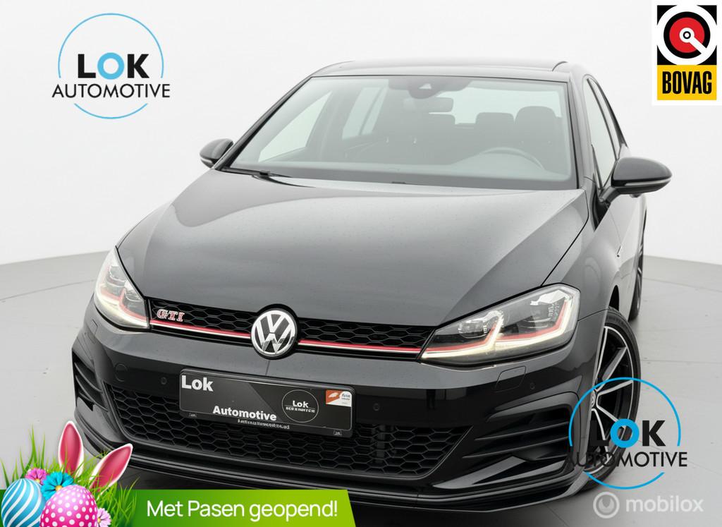 Volkswagen Golf 2.0 TSI GTI TCR PANO|AKRA|CAMERA|ACC|LED, 15 km/l, Gebruikt, Zwart, 4 cilinders