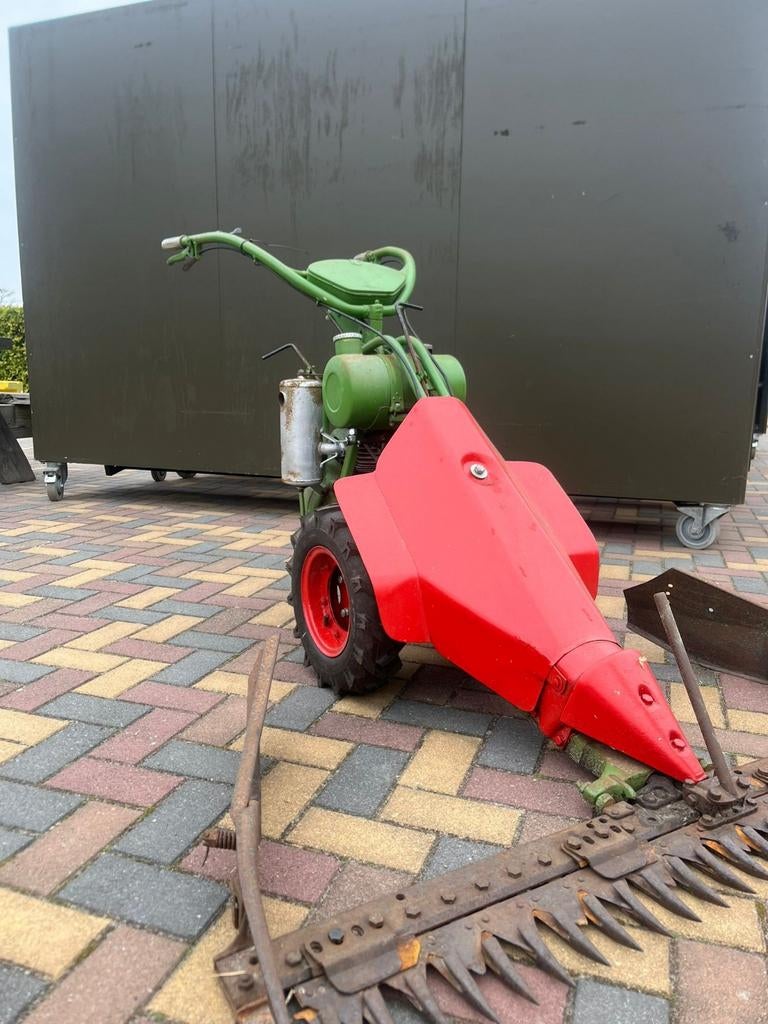 Balkmaaier, werkt goed, 120 cm maaibreedte, Tuin en Terras, Grasmaaiers, Ophalen of Verzenden