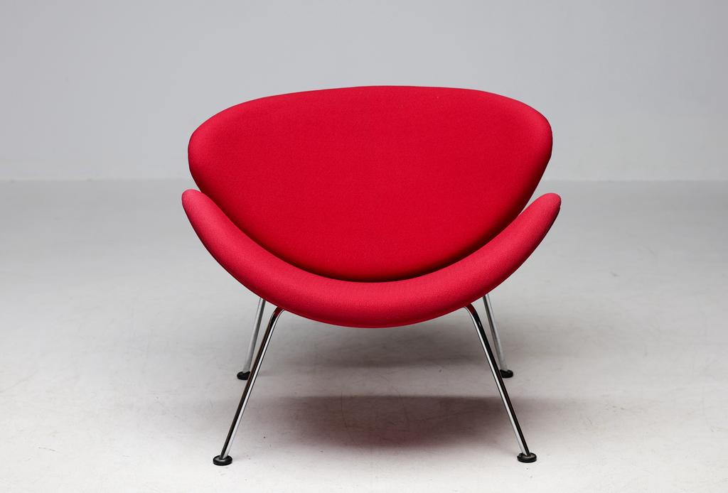 Artifort Orange Slice Chair — Pierre Paulin (rood), Ophalen, -, -, 75 tot 100 cm