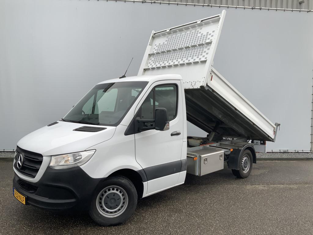 Mercedes-Benz Sprinter 314 2.2 CDI L2 Kipper Airco Cruise 3, Auto's, 13 km/l, Gebruikt, Euro 6, Wit