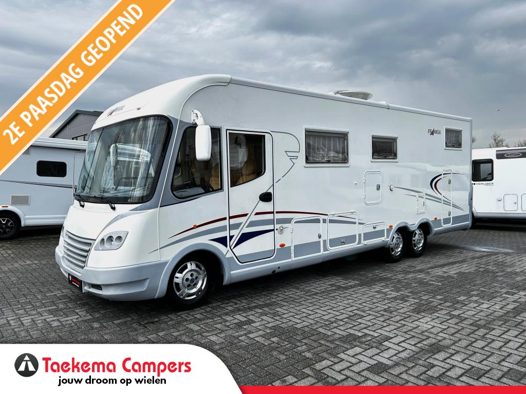 Frankia Luxury Class i840 GD enkele-bedden/hefbed/8.5M/uniek, Fiat, Bedrijf, Tot en met 6, 8 meter en meer