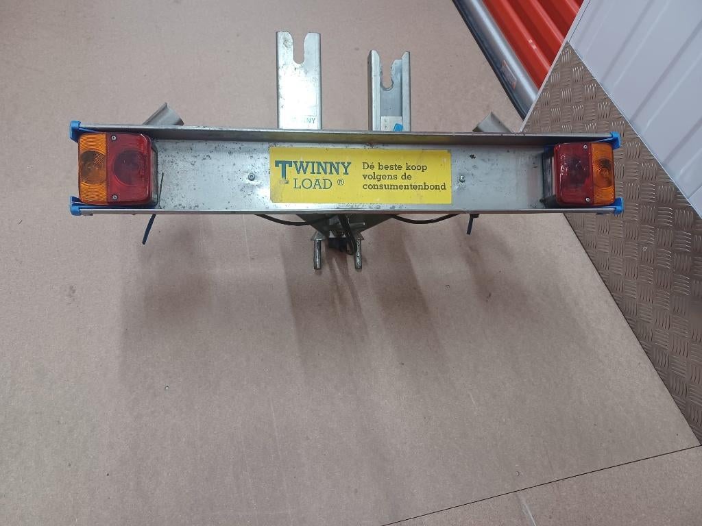 fietsendrager Twinny load, Ophalen, 2 fietsen, Gebruikt, Trekhaakdrager