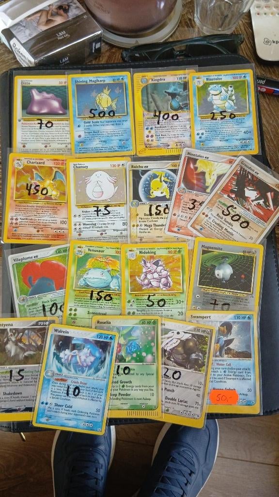 Leuke pokemon kaartjes, Ophalen of Verzenden, Zo goed als nieuw, Meerdere kaarten, Foil