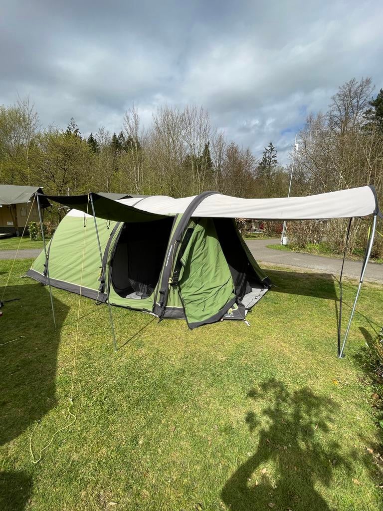Outwell Roswell 5 ATC Air tent, Caravans en Kamperen, Tenten, Ophalen, Gebruikt, Tot en met 2