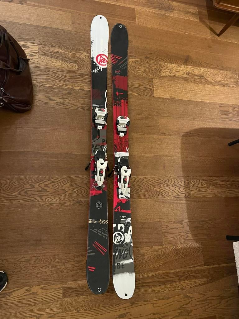K2 Shreditor ski’s - Twintip - 179cm, Sport en Fitness, Skiën en Langlaufen, 160 tot 180 cm, Zo goed als nieuw, Carve, Skiën