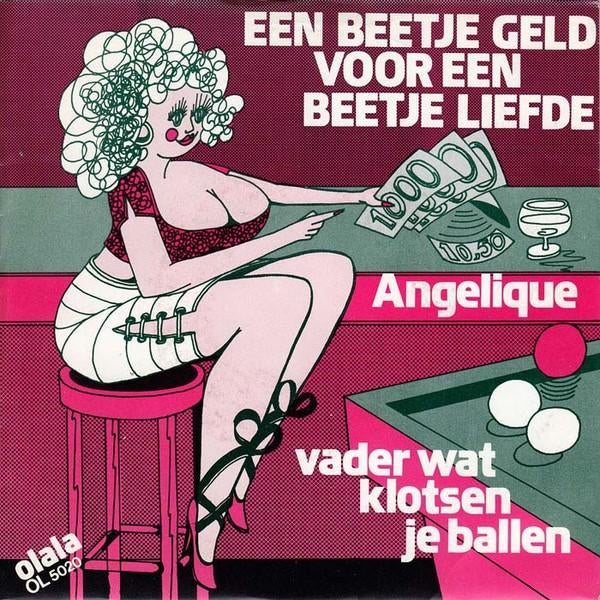 Angelique - Een Beetje Geld Voor Een Beetje Liefde Single, Ophalen of Verzenden, Zo goed als nieuw, Overige formaten, Levenslied of Smartlap