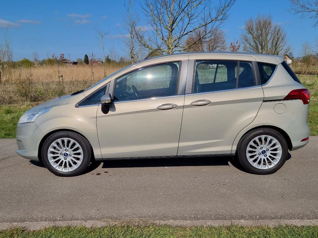 Ford B-Max 1.0 Ecoboost 125PK Titanium, nieuwe APK, Auto's, Ford, Voorwielaandrijving, 750 kg, Origineel Nederlands, Bedrijf