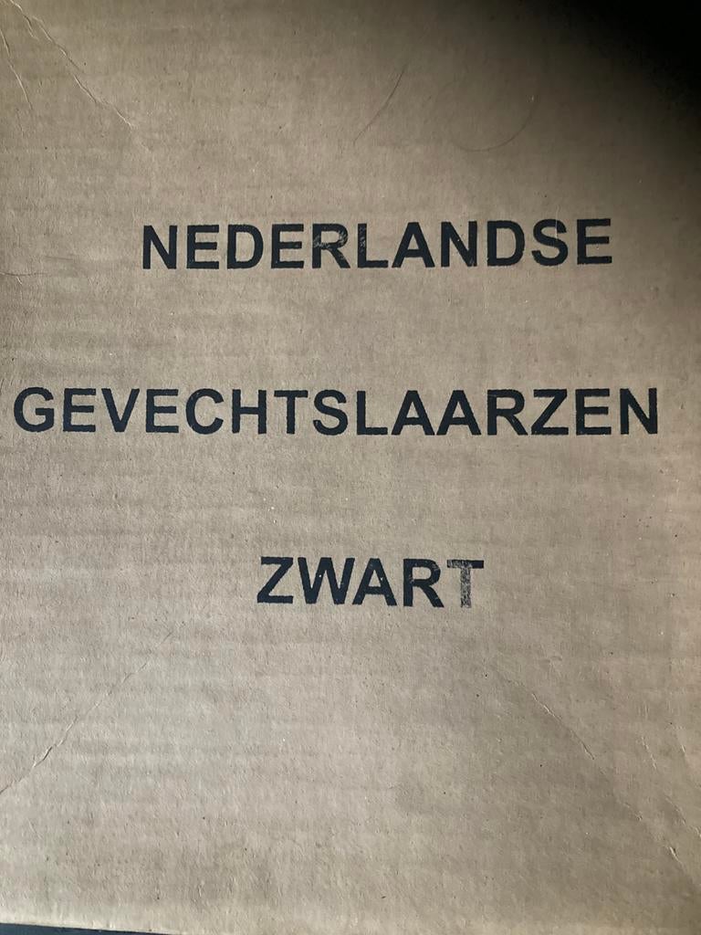 Gevechtslaarzen NL 245m, Verzamelen, Militaria | Algemeen, Ophalen of Verzenden, Landmacht, Nederland, Kleding of Schoenen