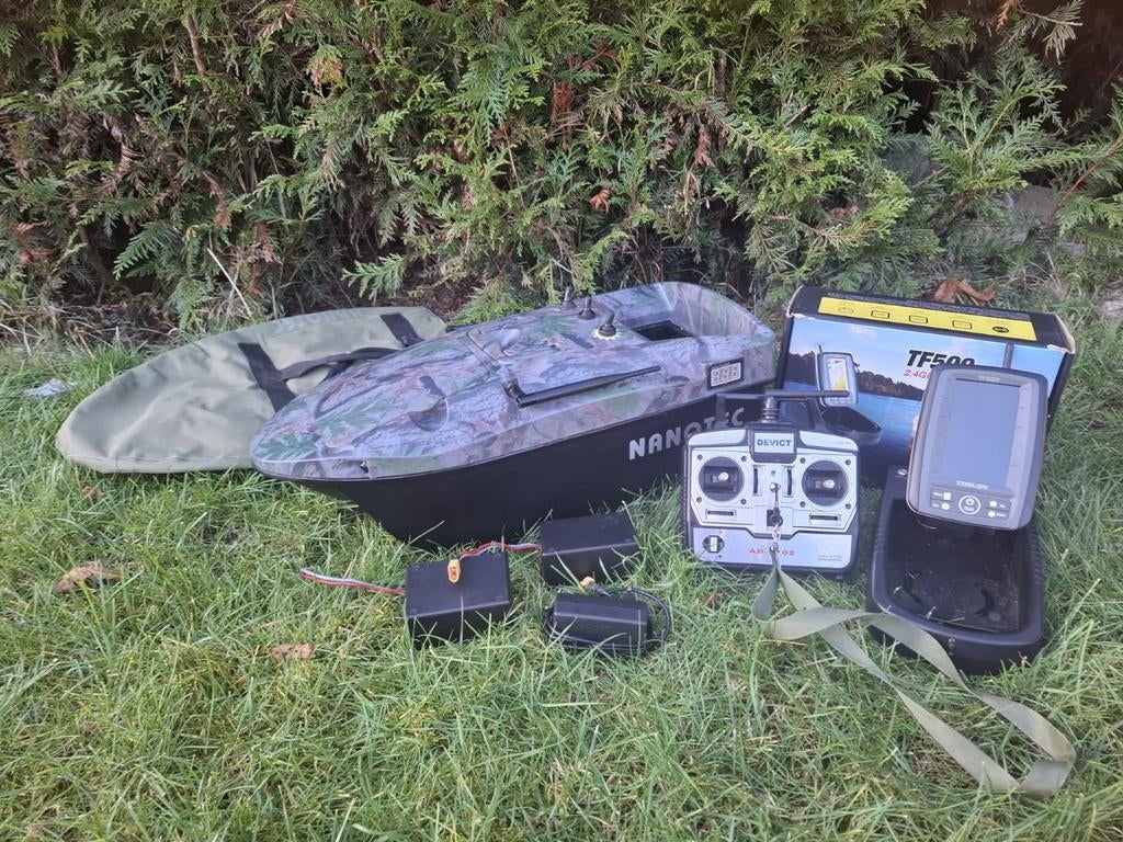 Voerboot Nanotec pro met toslon 1 jaar garantie, Ophalen of Verzenden, Zo goed als nieuw, Overige typen