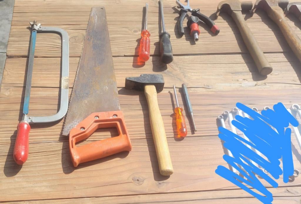 Diverse gereedschap, Ophalen