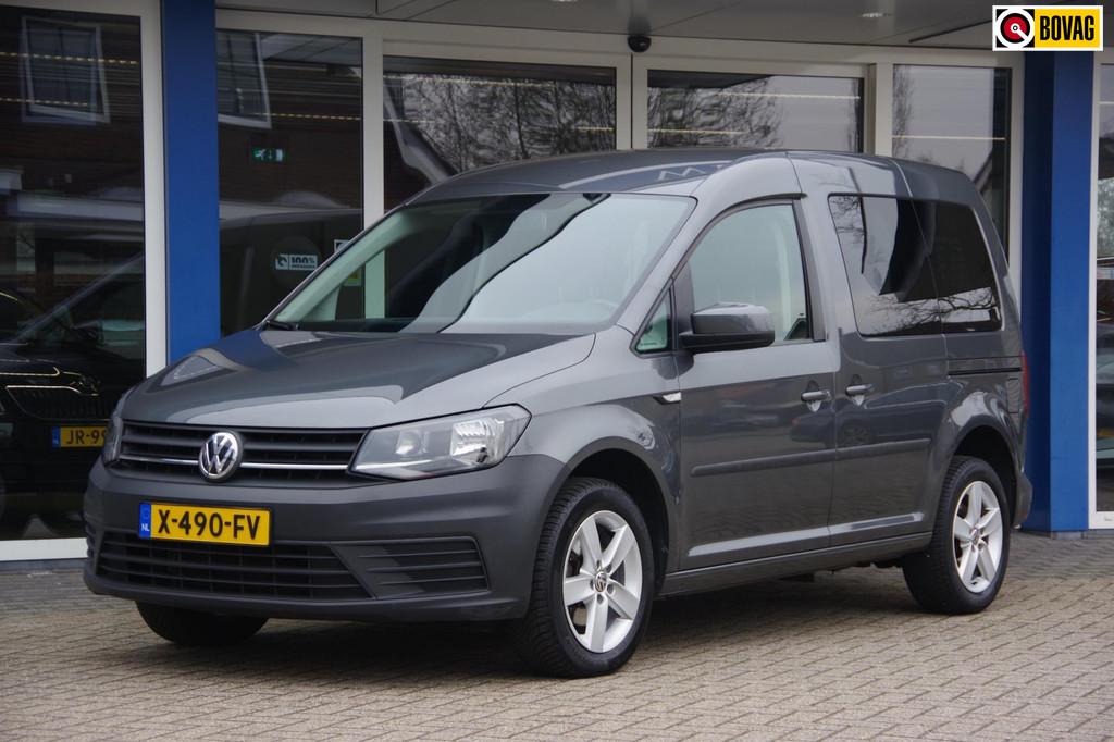 Volkswagen Caddy 2.0 TDI 5 persoons Cruise Stoelverwarming S, Gebruikt, 4 cilinders, 7 stoelen, Bedrijf
