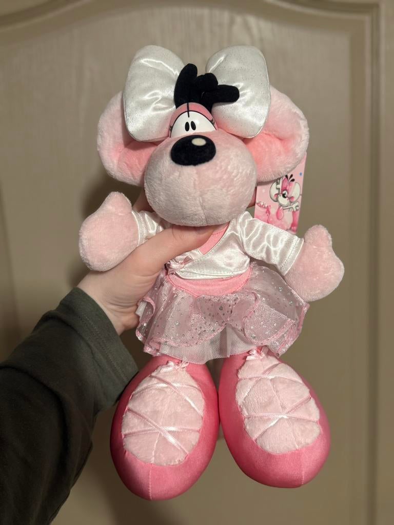 Diddl diddlina ballerina vintage zeldzaam, Ophalen of Verzenden, Nieuw, Knuffel