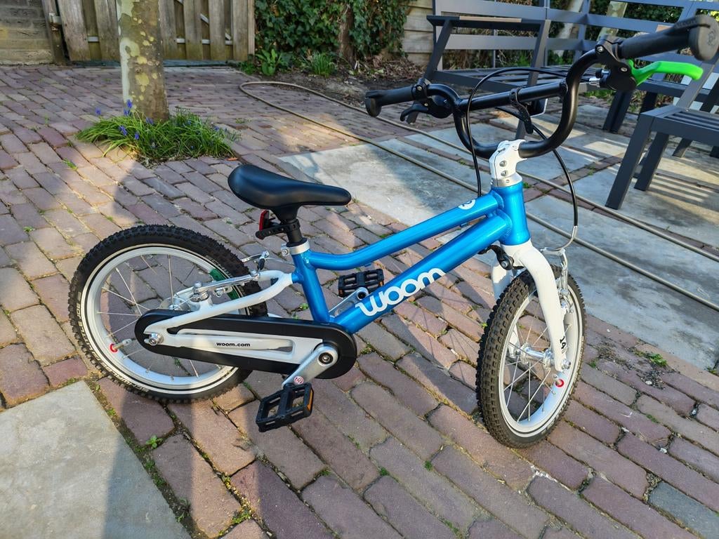 Woom bike 2 blauw | nieuw, Ophalen, Zo goed als nieuw, Minder dan 16 inch, Woom