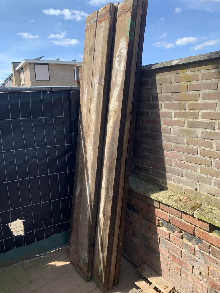 Steigerplanken 250 x 20 x 5 cm (11 stuks), Ophalen, Gebruikt, Overige typen, 2 tot 5 meter