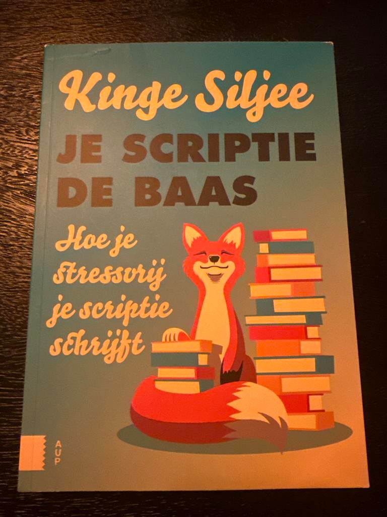 Je Scriptie de Baas: Stressvrij Scriptie Schrijven HBO, Ophalen of Verzenden, Gelezen, HBO