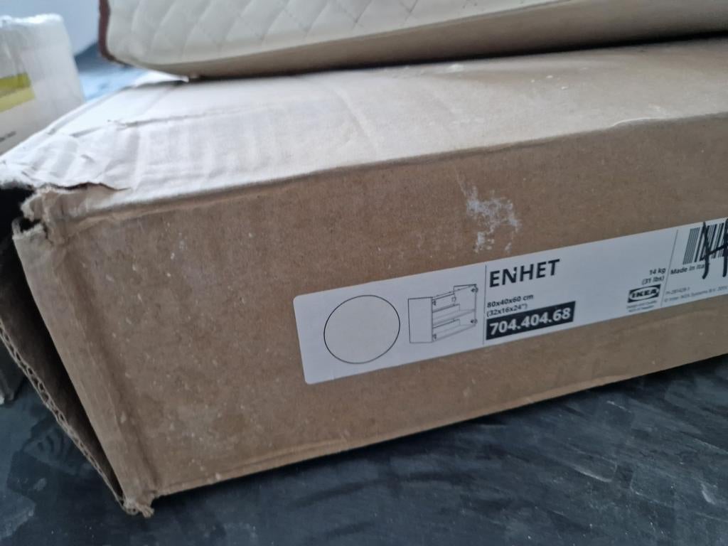 IKEA TVALLEN wasbak met ENHET onderkast (nieuw), Doe-het-zelf en Verbouw, Ophalen of Verzenden