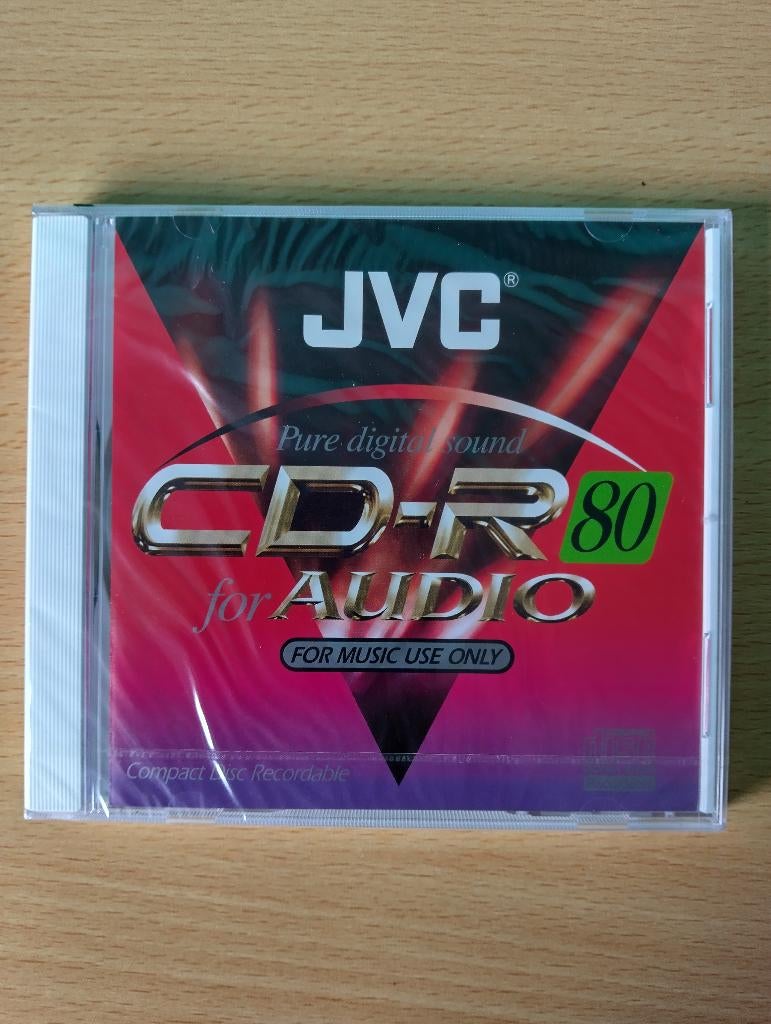 JVC CD-R80/CD-RA80 * Geschikt Voor Audio CD Recorders * NEW, Ophalen of Verzenden, Nieuw, Cd, JVC