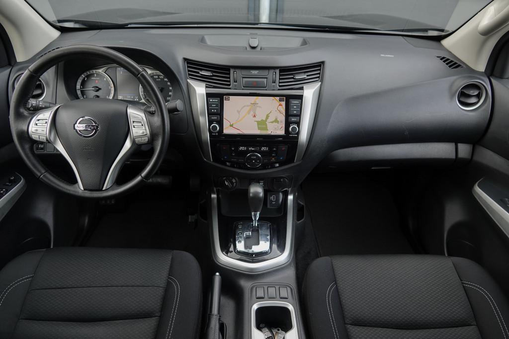Nissan Navara 2.3dCi 190Pk Aut. | Double Cab | 5-Persoons |, Automaat, Stof, Gebruikt, Zwart