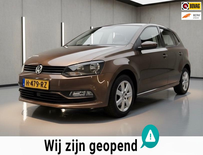 Volkswagen Polo 1.0-airco-elek ramen, Euro 6, 60 pk, Bedrijf, Handgeschakeld